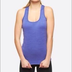 Cory Vines Purple The Lane Racerback Tank …